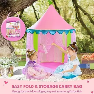 Tente Princesse pour enfants à l'intérieur