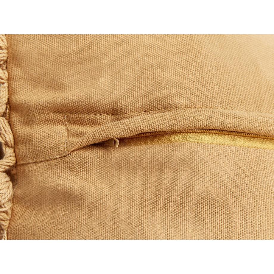 Beliani Dekokissen 2er Set aus Baumwolle Boho OLEARIA  