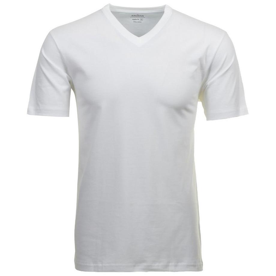 Ragman T-shirt Col V Lot de 2 Coupe Confort  