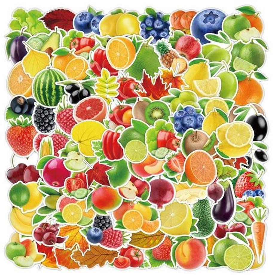 Gameloot Mega Pack Aufkleber - Obst und Gemüse  