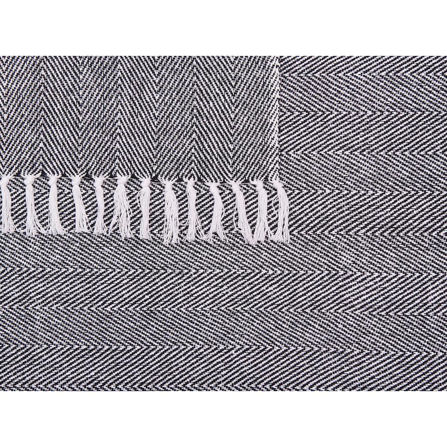 Beliani Coperta in Cotone Scandinavo Tangier  