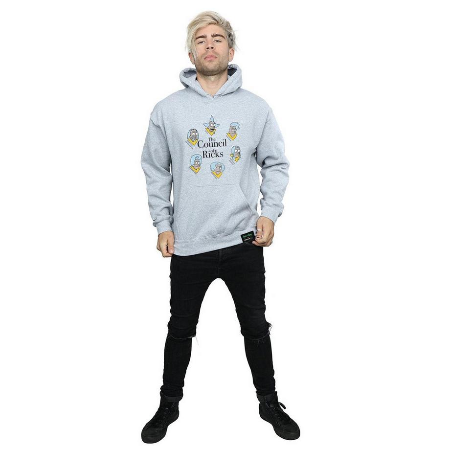 Rick And Morty Council Of Ricks Sweat à Capuche  