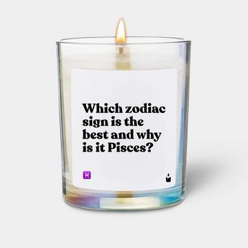 Duftkerze Flowery Which zodiac sign is the best and why is it Pisces?