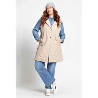 Ulla Popken  Gilet fonctionnel matelassé HYPRAR, imperméable, sans manches 