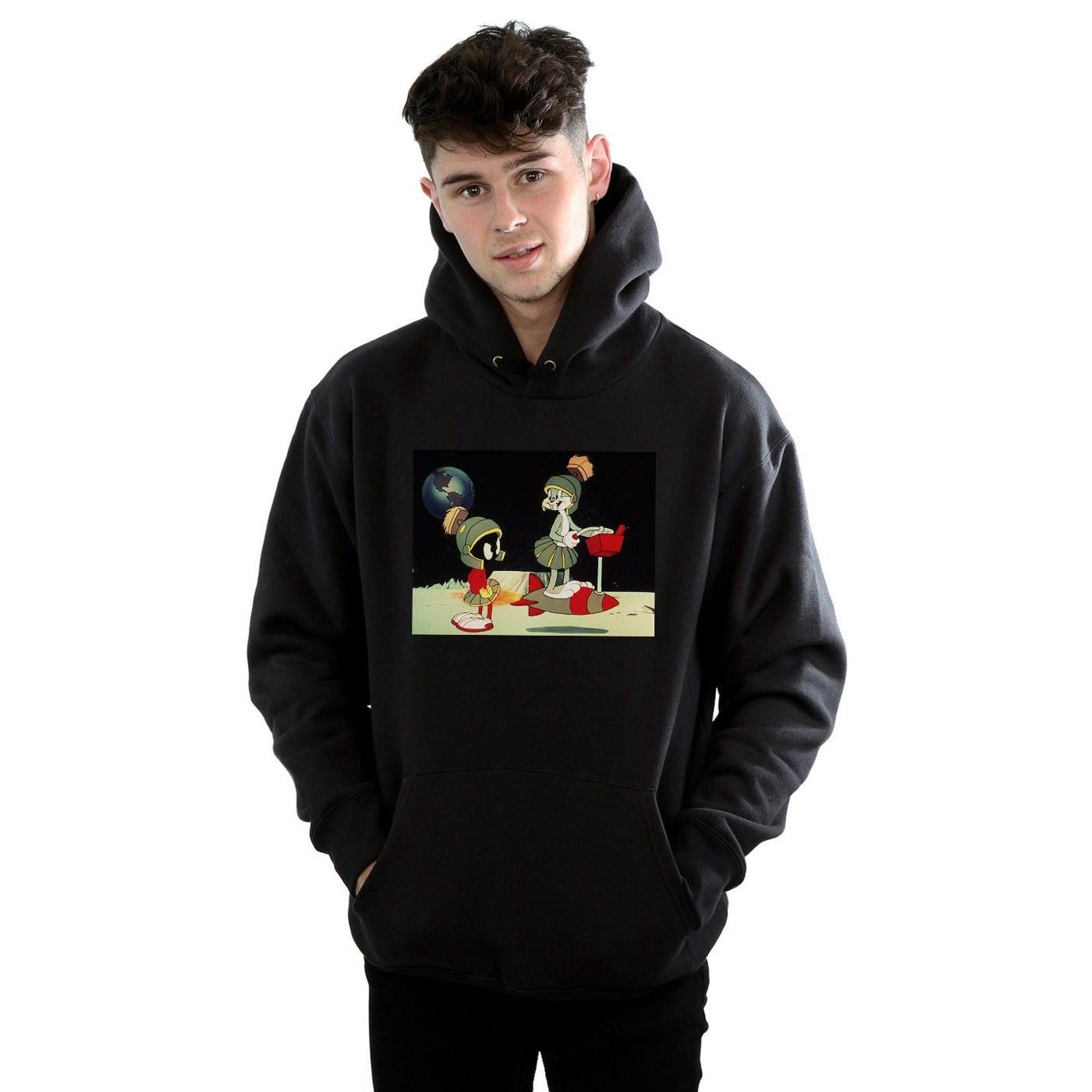 LOONEY TUNES Spaced Bedruckter Kapuzenpullover  