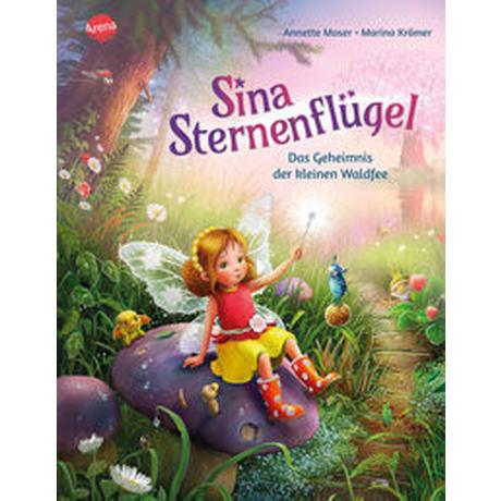 Sina Sternenflügel (1). Das Geheimnis der kleinen Waldfee Moser, Annette; Krämer, Marina (Illustrationen) Copertina rigida 