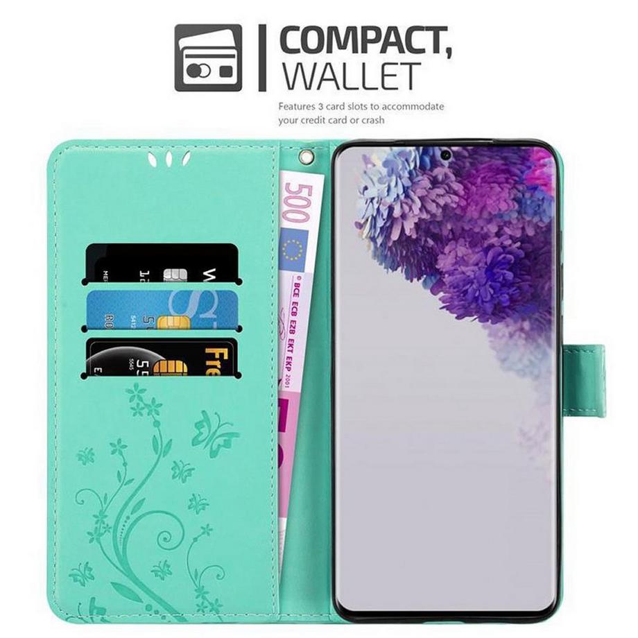 Cadorabo  Custodia per Samsung Galaxy S20 ULTRA cover fiori design 