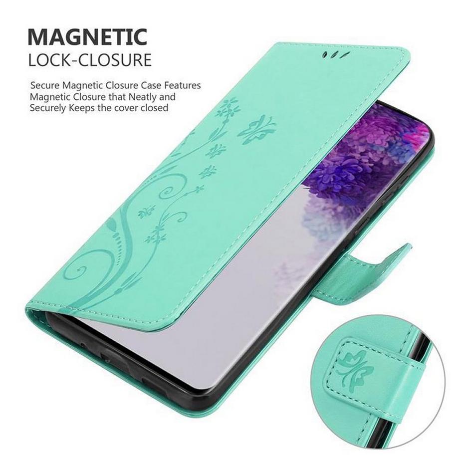 Cadorabo  Custodia per Samsung Galaxy S20 ULTRA cover fiori design 