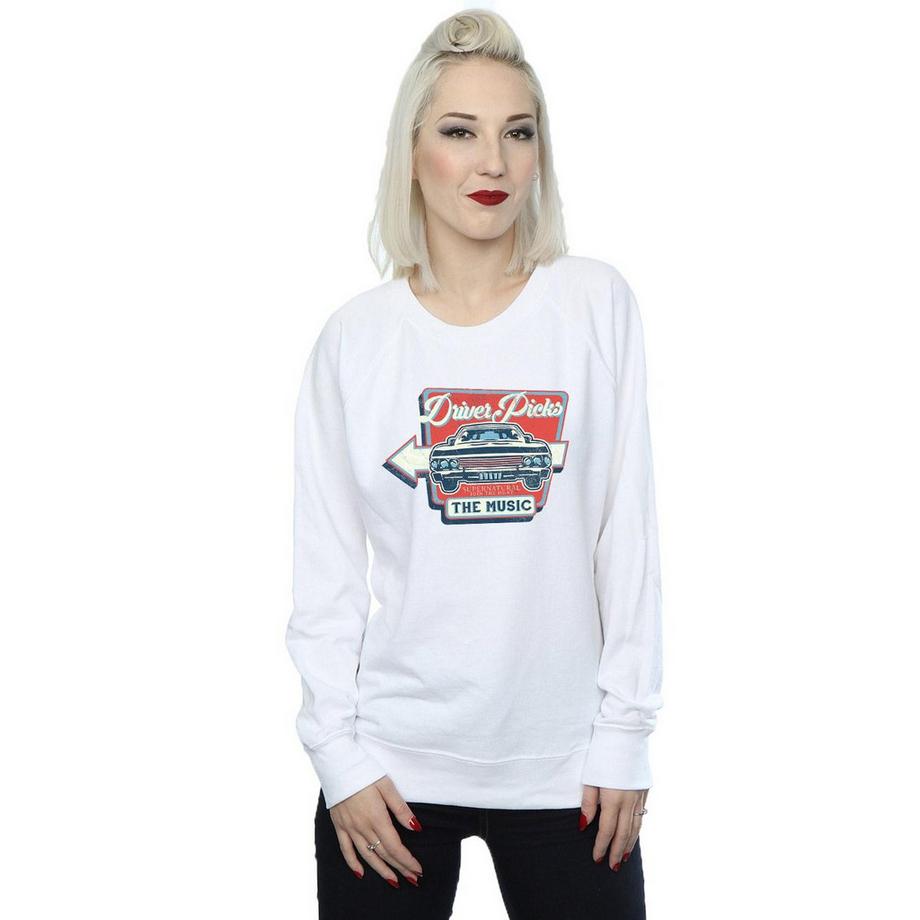 Supernatural Driver Picks The Music Sweatshirt  