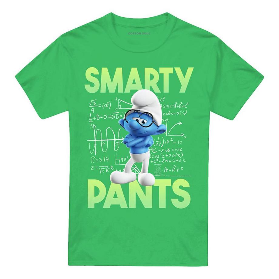 T-ShirtMotif Schtroumpf À Lunettes
