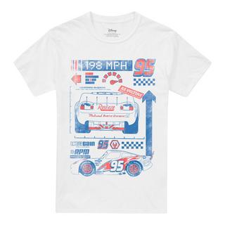 Cars 198 MPH Bedrucktes T-Shirt  