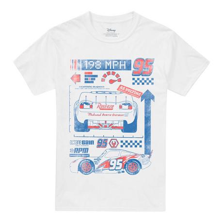 Cars 198 MPH Bedrucktes T-Shirt  