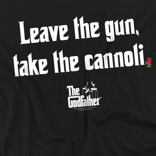 The Godfather Leave the Gun Take the Cannoli T-Shirt Manches Longues  