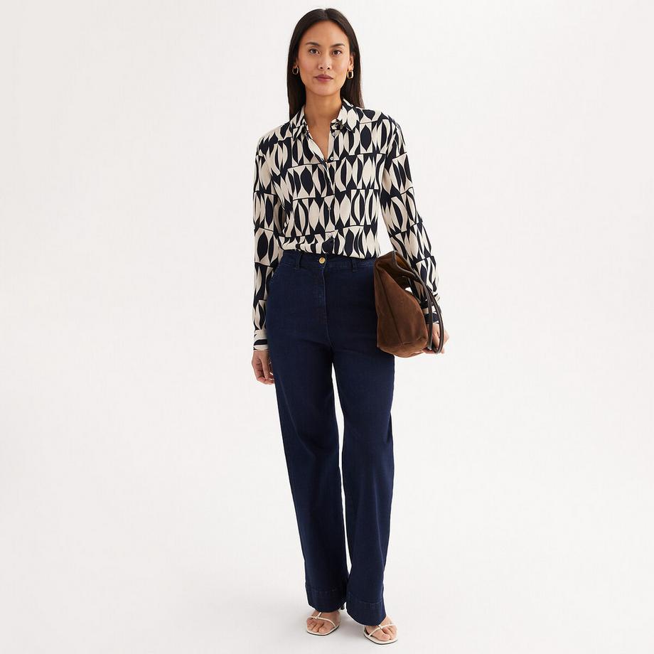 La Redoute Collections Chemise fluide Imprimé graphique  