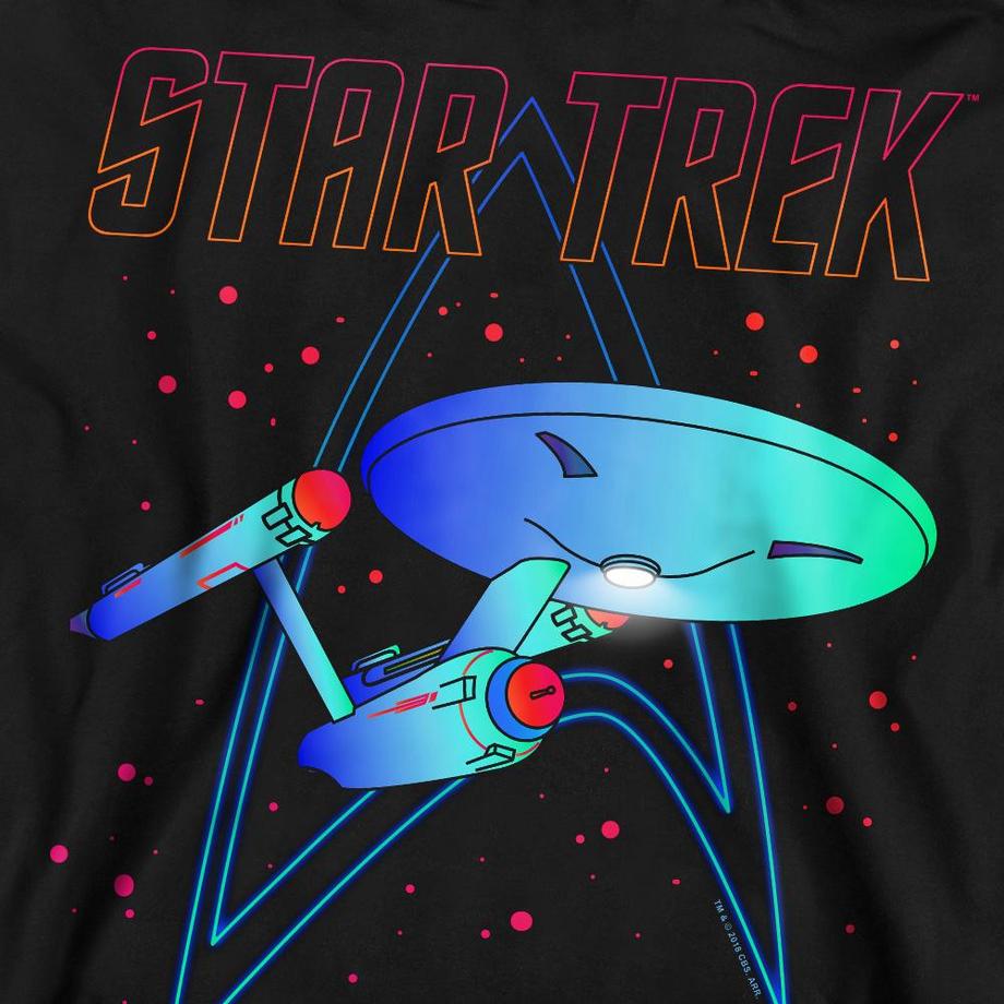 Star Trek Star Trek Felpa con Stampa Grafica  