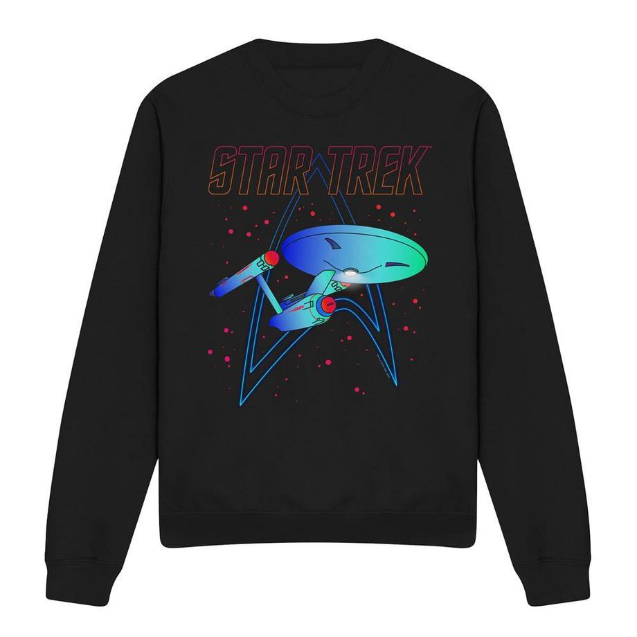 Star Trek Star Trek Felpa con Stampa Grafica  