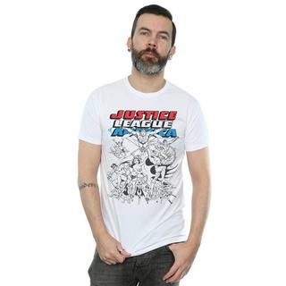 DC COMICS  Tshirt JUSTICE LEAGUE 