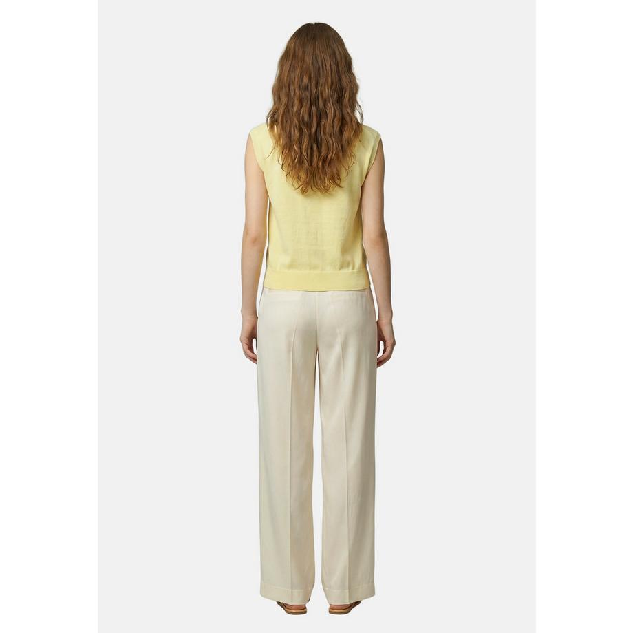 Roberta Rossi Top a maglia asimmetrico con dettaglio metallico  