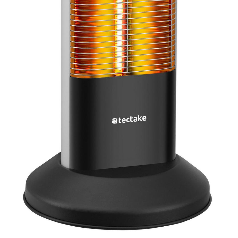 Tectake Radiatore ad infrarossi Solaris Terra 3 livelli di potenza 500, 1000 e 1500 W  