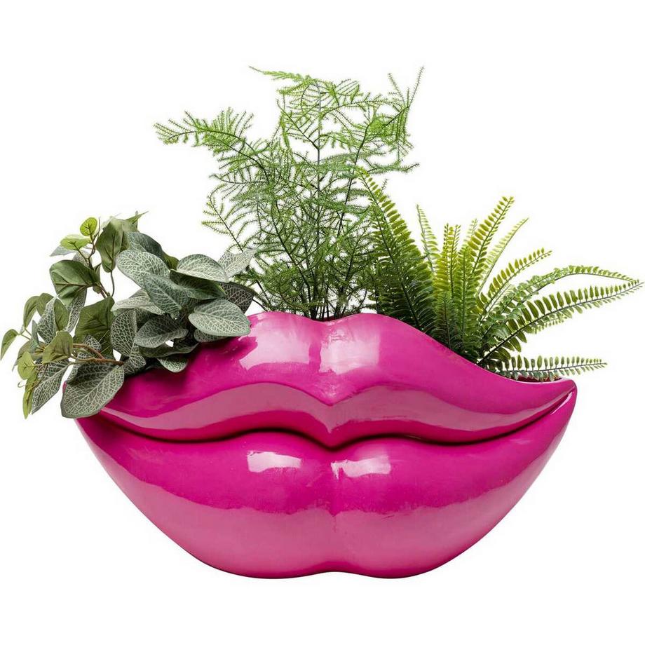 KARE Design Deko Vase Lips pink 28  