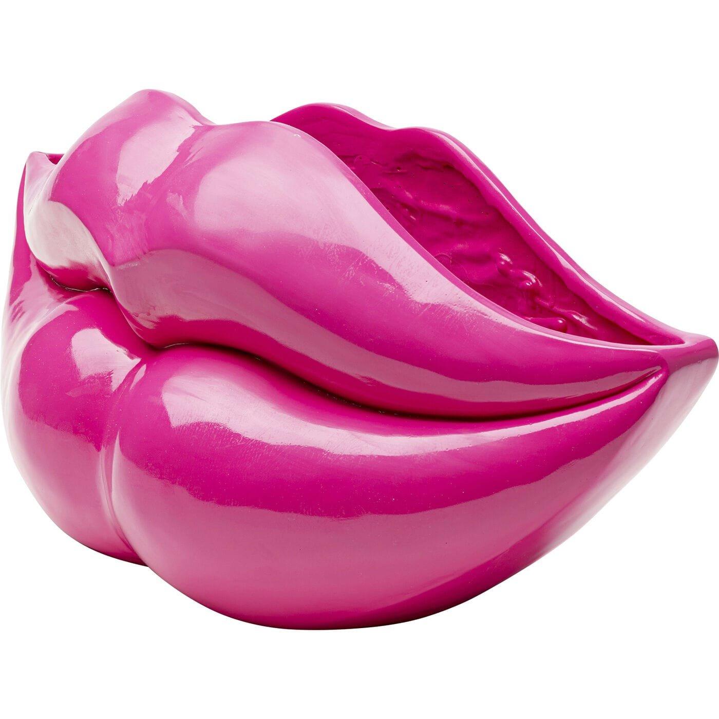 KARE Design Deko Vase Lips pink 28  