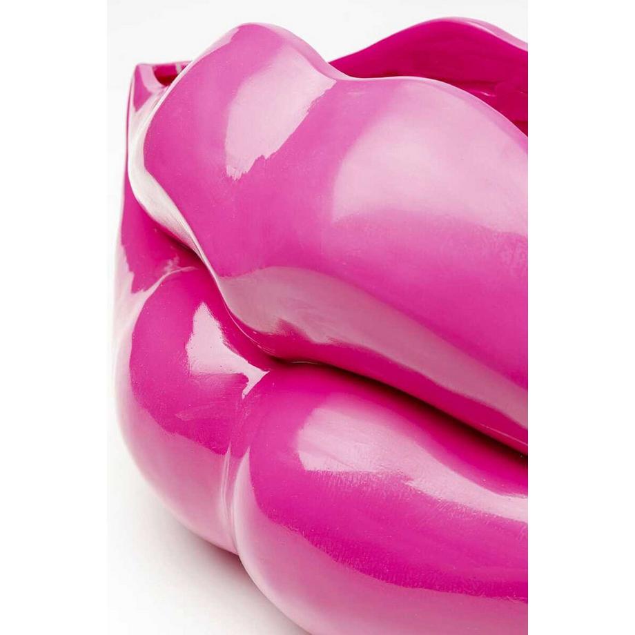KARE Design Deko Vase Lips pink 28  
