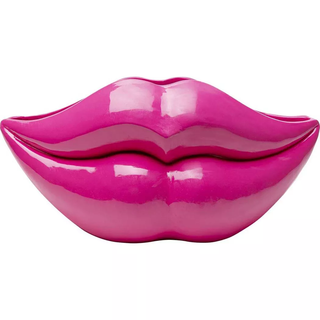 Kare Design Tischvase "Vase Lips Pink 28cm"