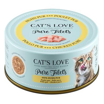 CAT&#039;S LOVE FILET Pure - Pollo 100g