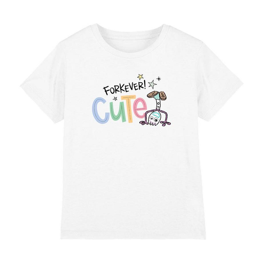 T-ShirtMotif Fourchette Forever Cute