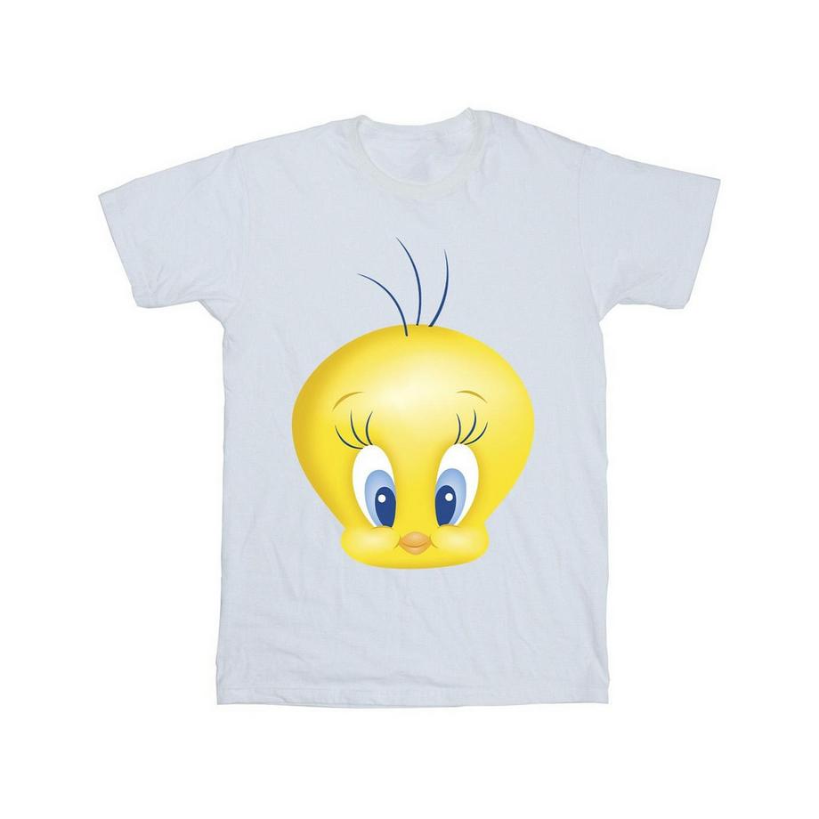 LOONEY TUNES Tweety Bird Face T-Shirt Manches Courtes  