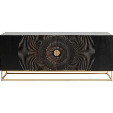 Sideboard Madeira foncé 177x75