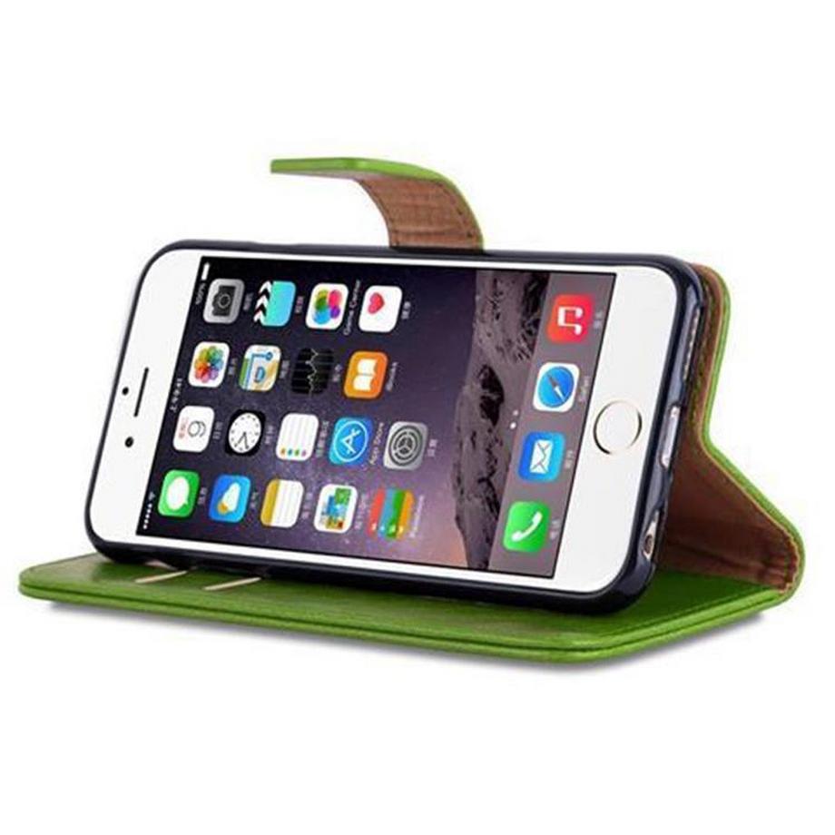 Cadorabo  Hülle für Apple iPhone 6 / 6S Magnetverschluss, Kartenfach 