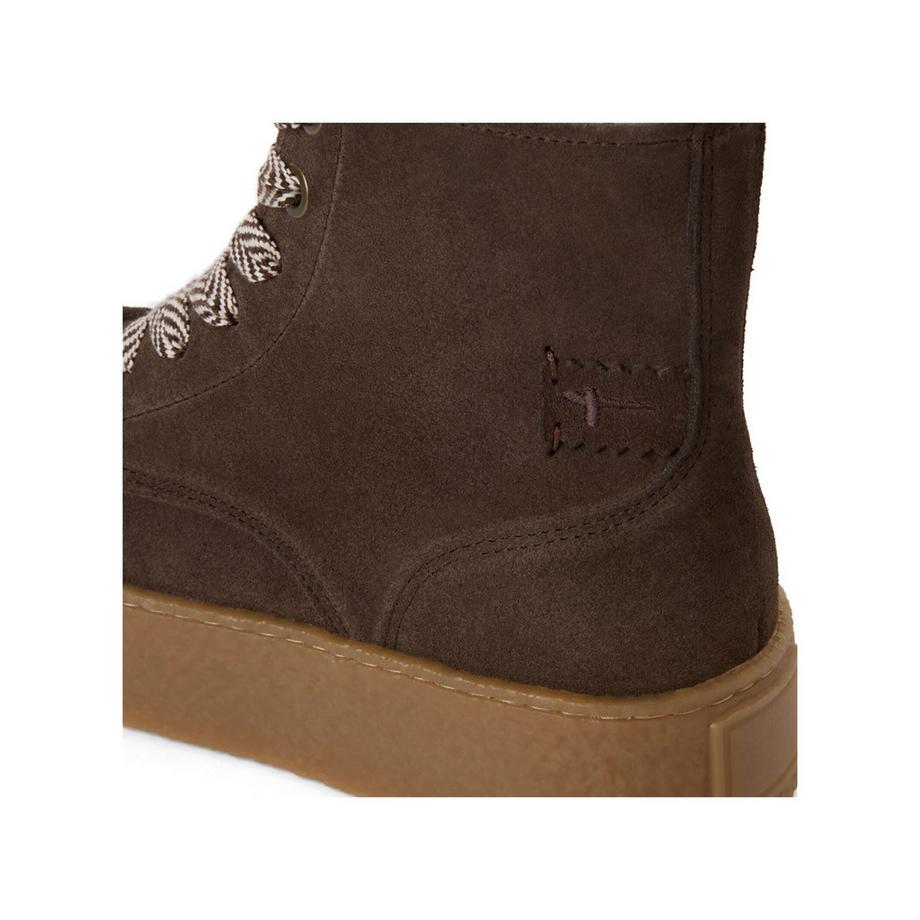 Tamaris Bottines à lacets motifs  