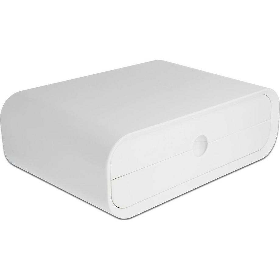 DeLock  Monitor Erhöhung mit zwei Schubladen 