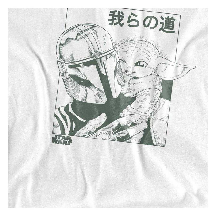 STAR WARS  Maglietta Grogu E Mando 