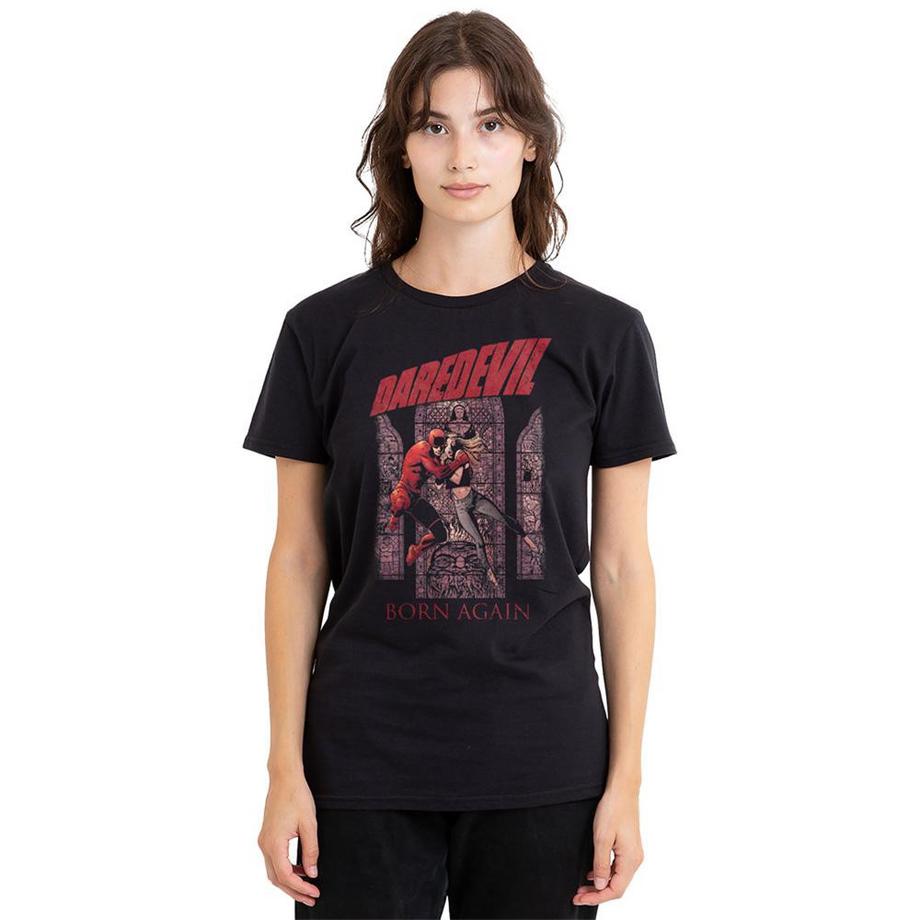 Daredevil  T-ShirtMotiftyle Couverture De Bande Dessinée Born Again 