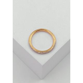 MUAU Schmuck  Ring Rotgold 750 Diamant 0.25ct. 