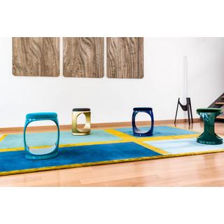 Softicated Tabouret, Signet Ring, Bleu Marine  