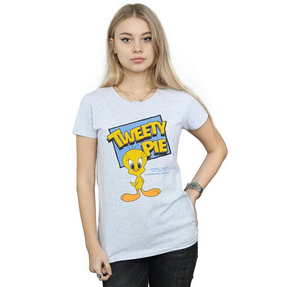 LOONEY TUNES Tweety Pie T-Shirt Imprimé  