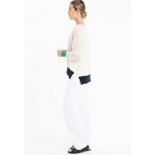 Studio Cashmere8 Oversize V-Ausschnitt Pullover  