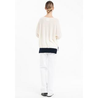 Studio Cashmere8 Oversize V-Ausschnitt Pullover  