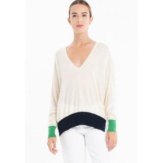 Studio Cashmere8 Oversize V-Ausschnitt Pullover  