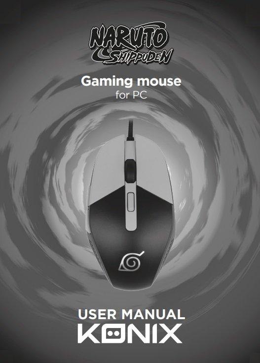 KONIX  computer mouse - Naruto - Konoha 