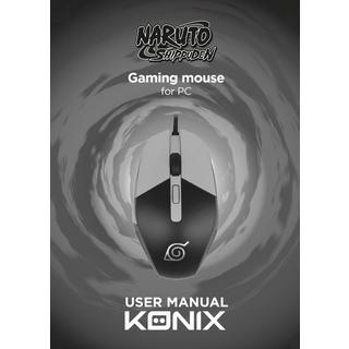 KONIX  Computermaus - Naruto - Konoha 