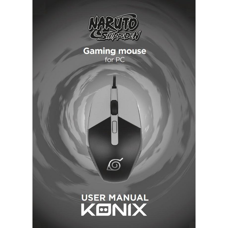 KONIX  computer mouse - Naruto - Konoha 
