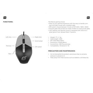 KONIX  computer mouse - Naruto - Konoha 