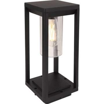 Lampada da esterno Candela in alluminio pressofuso nero opaco 1xE