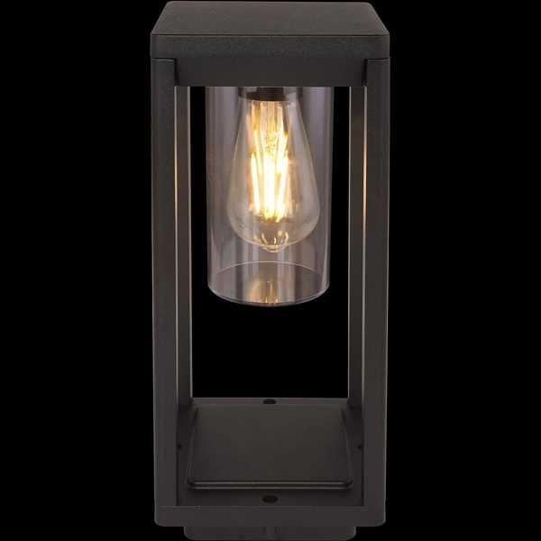 mutoni Lampe d'extérieur Candela en aluminium moulé sous pression noir mat 1xE  