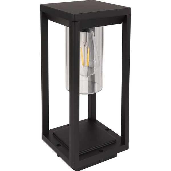 mutoni Lampe d'extérieur Candela en aluminium moulé sous pression noir mat 1xE  