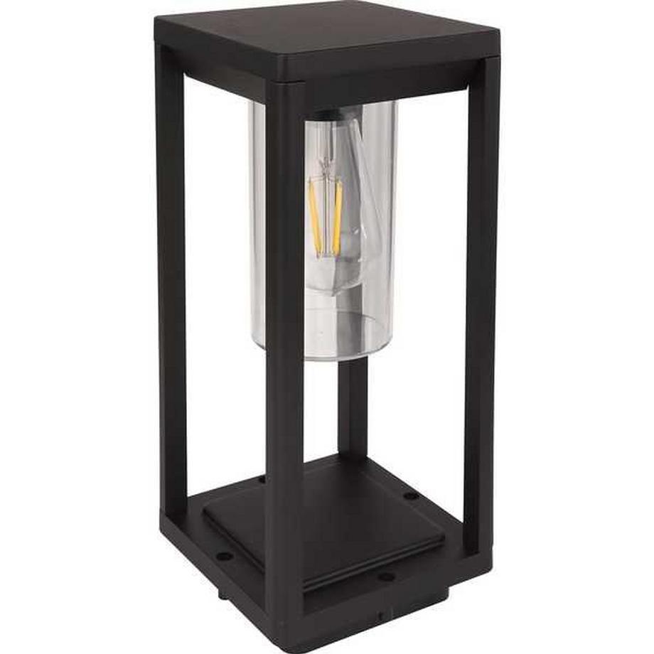 mutoni Lampe d'extérieur Candela en aluminium moulé sous pression noir mat 1xE  